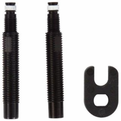 Schwalbe nástavec ventilku 65mm tubeless černý sada 2ks