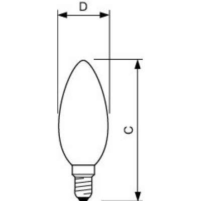 LED žárovka Philips FILAMENT Classic E14 6,5W 2700K 230V ...