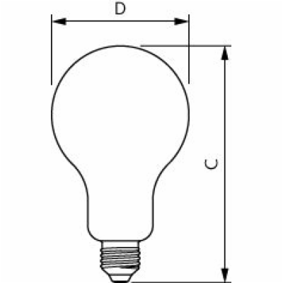LED žárovka Philips E27 23W 2700K 230V A95 P764630