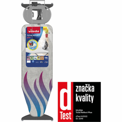 Vileda 168661 Žehlicí prkno Total Reflect Plus L, 130 x 4...