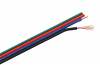 RGB kabel pro LED pásek 4 x 0,3 mm2