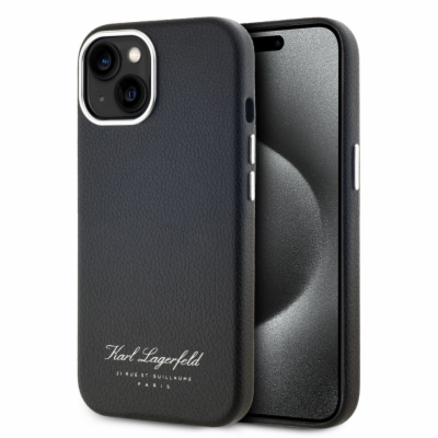 Karl Lagerfeld Grained PU Hotel RSG Zadní Kryt pro iPhone...