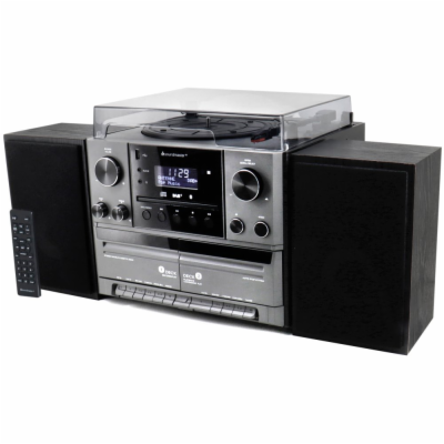 Soundmaster Elite line MCD5600SW/ Gramofon/ CD/ 2x kazeta...