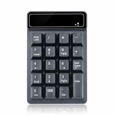 DeTech Bezdrátová numerická klávesnice Num pad K3, Blueto...