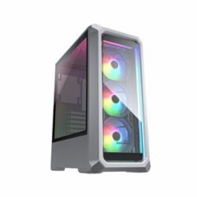 COUGAR PC skříň ARCHON 2 RGB White Mid Tower TG Front Pan...