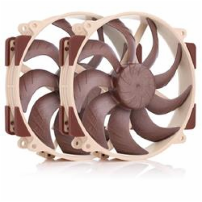 Noctua NF-A14x25r G2 PWM Sx2-PP sada 2 ventilátorov 140x1...