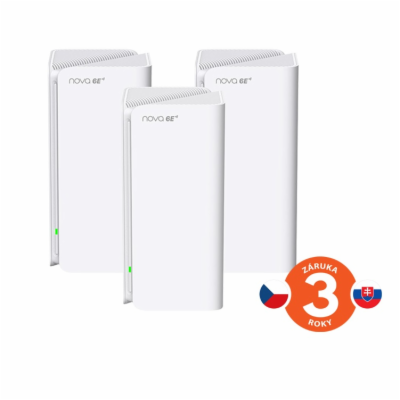 Tenda Nova MX21 Pro (3-pack) WiFi6E AXE5700 Mesh Gigabit ...