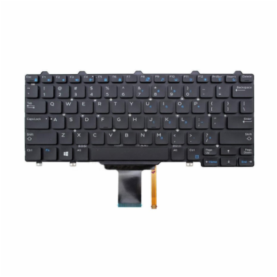 Originální klávesnice pro Dell Latitude E7250 s podsvícen...