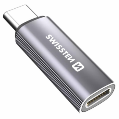 Swissten adaptér USB-C / Lightning, stříbrný
