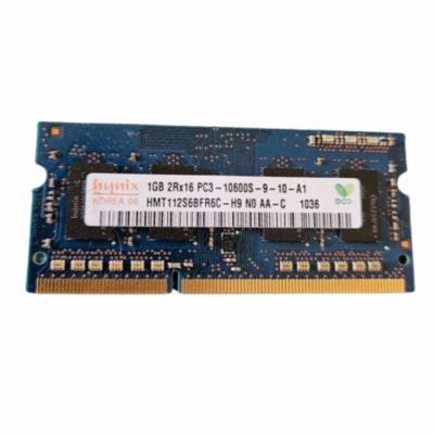 Hynix 1GB DDR3 PC10600 1333MHz SODIMM CL9 Operační paměť ...