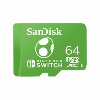 SanDisk MicroSDXC karta 64GB pro Nintendo Switch (R:100/W...