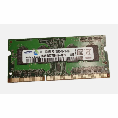 Samsung 2GB DDR3 PC10600 1333MHz SODIMM CL9 Operační pamě...