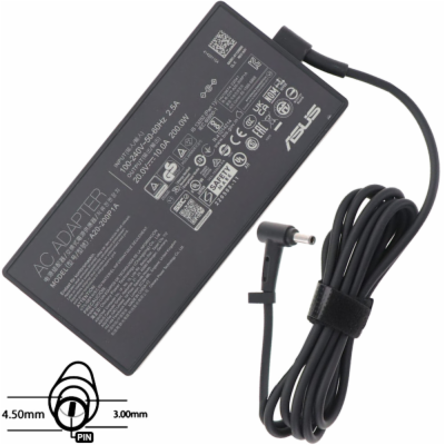 ASUS ADAPTÉR 200W 20V 3P (RECTANGLE) orig. ASUS- neobsahu...