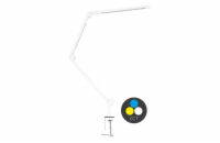 ECOLITE LED stolní lampa 19W (8W+11W) volba teploty světla, stmívatelná, stolní úchyt, bílá LU19WT-BI