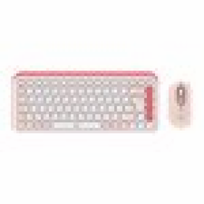 Logitech POP ICON COMBO - ROSE - US INT L - BT - INTNL