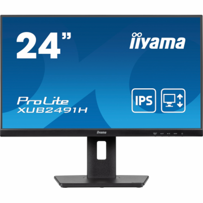 iiyama ProLite/XUB2491H-B1/23,8"/IPS/FHD/100Hz/0,5ms/Blac...
