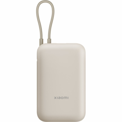 Xiaomi Power Bank 10000mAh (Integrated Cable) Tan GL