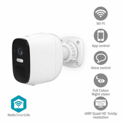 Nedis WIFICBO32WT - SmartLife Venkovní Kamera | Wi-Fi | 4...
