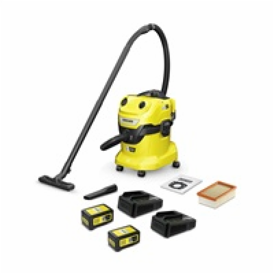 Kärcher WD 4-18 Dual Battery Set V-20/22 AKU vysavač na m...