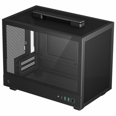 DEEPCOOL skříň CH160 / miniITX / USB 3.0 / USB-C / proskl...