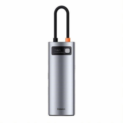 Baseus dokovací stanice 7v1 USB-C (USB-C PD 100W, USB-C, ...