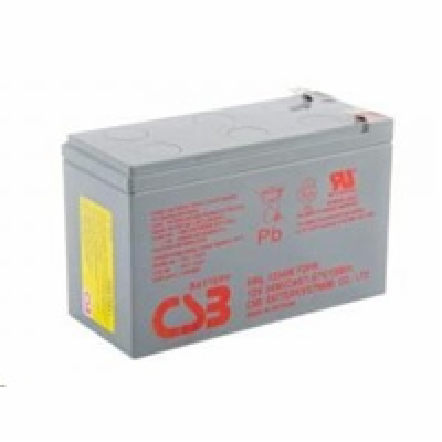 CSB 12V 9Ah olověný akumulátor HighRate (8 let) F2 (HRL12...