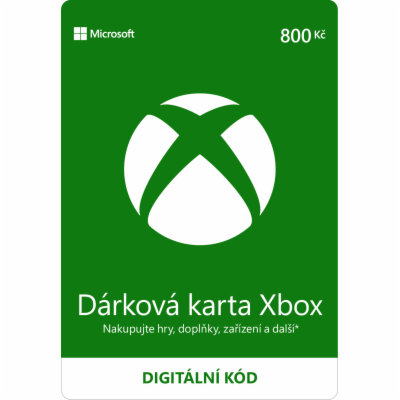 ESD XBOX - Dárková karta Xbox 800 Kč