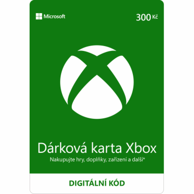 ESD XBOX - Dárková karta Xbox 300 Kč