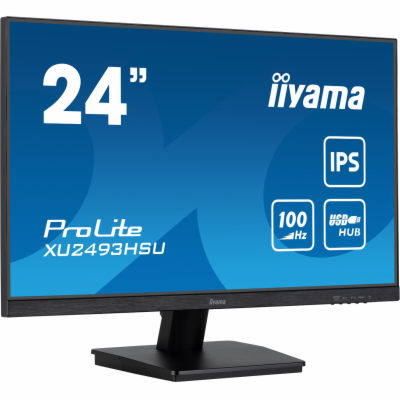 iiyama ProLite/XU2493HSU-B7/23,8"/IPS/FHD/100Hz/1ms/Black/3R