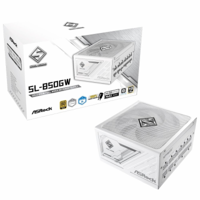 Zdroj Asrock Steel Legend SL-850GW, 850W, 80+ Gold, ATX 3...