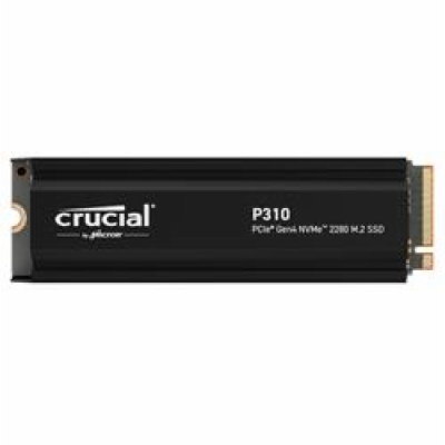 Crucial P310/1TB/SSD/0/M.2 NVMe/Černá/Heatsink/5R