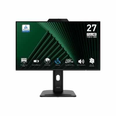 MSI Pro/MP272PMG/27"/IPS/FHD/120Hz/1ms/Černá/3R