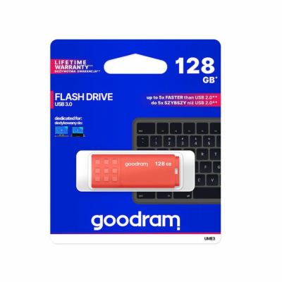 GOODRAM UME3 128GB ORANGE USB 3.2 gen - oranžová GOODRAM ...