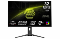 MSI MAG/321CUPDF/31,5"/VA/4K UHD/160Hz/0,5ms/Black/2R