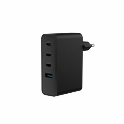 Univerzální USB nabíječka Natec GaN 100W, 3X USB-C, 1X US...