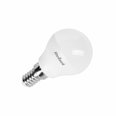 Žárovka LED E14 8W G45 bílá teplá REBEL ZAR0519-1