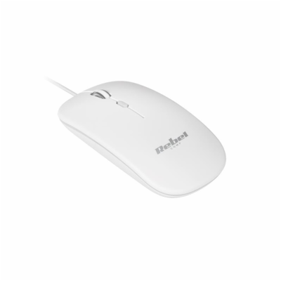 Myš drátová REBEL WDM210 White