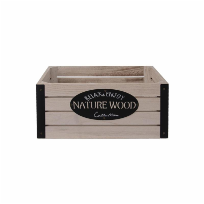 Bedýnka dekorativní ORION Rustic 26x16x11cm