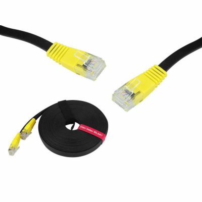 Kabel UTP RJ45/RJ45 Cat5e 10m LTC LXIT10 ultra tenký