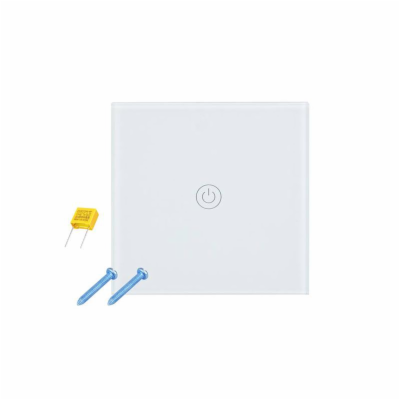 Vypínač skleněný LTC M174 jednotlačítkový