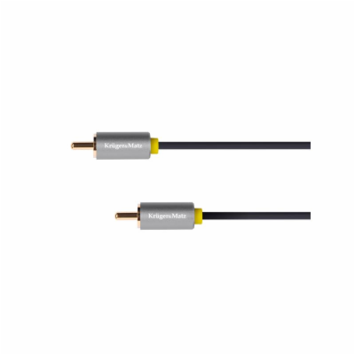 Kabel 1x Cinch konektor/1x Cinch konektor 0,5m KRUGER & M...
