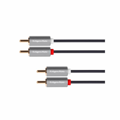 Kabel 2x Cinch konektor/2x Cinch konektor 1,8m KRUGER & M...
