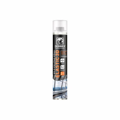 Pružná pěna DEBBEX ELASTIC 3D pistolová 750ml