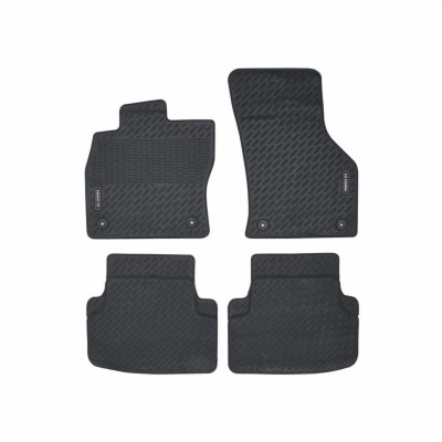 Koberce gumové COMPASS PERFECT FIT P3 s fixací sada 4ks