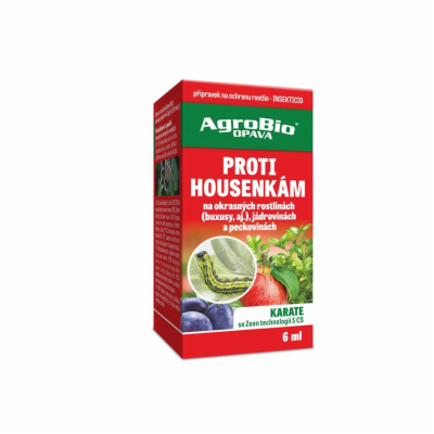 Přípravek proti housenkám AGROBIO Karate Zeon 5 CS 6ml