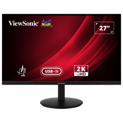 ViewSonic VG2709-2K-MHDU-2/ 27" QHD Frameless IPS Monitor...
