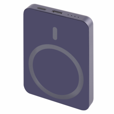 EMOS POWERBANKA WI 522, bezdrátové nabíjení 20W, 5.000mAh...