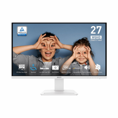 MSI monitor PRO MP273QW E2, 27" IPS/2560 x 1440 (WQHD)/10...