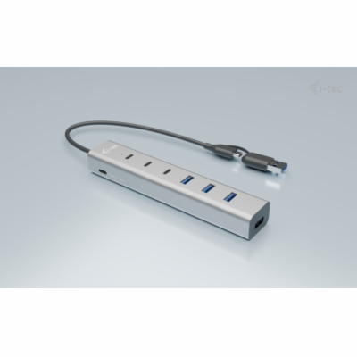 i-tec USB-C/USB-A Charging Metal HUB 7 Port (3x USB-C, 4x...