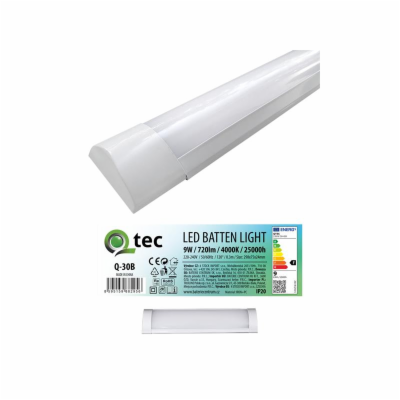 Svítidlo pod linku QTEC Q-30B 9W LED BATTEN LIGHT